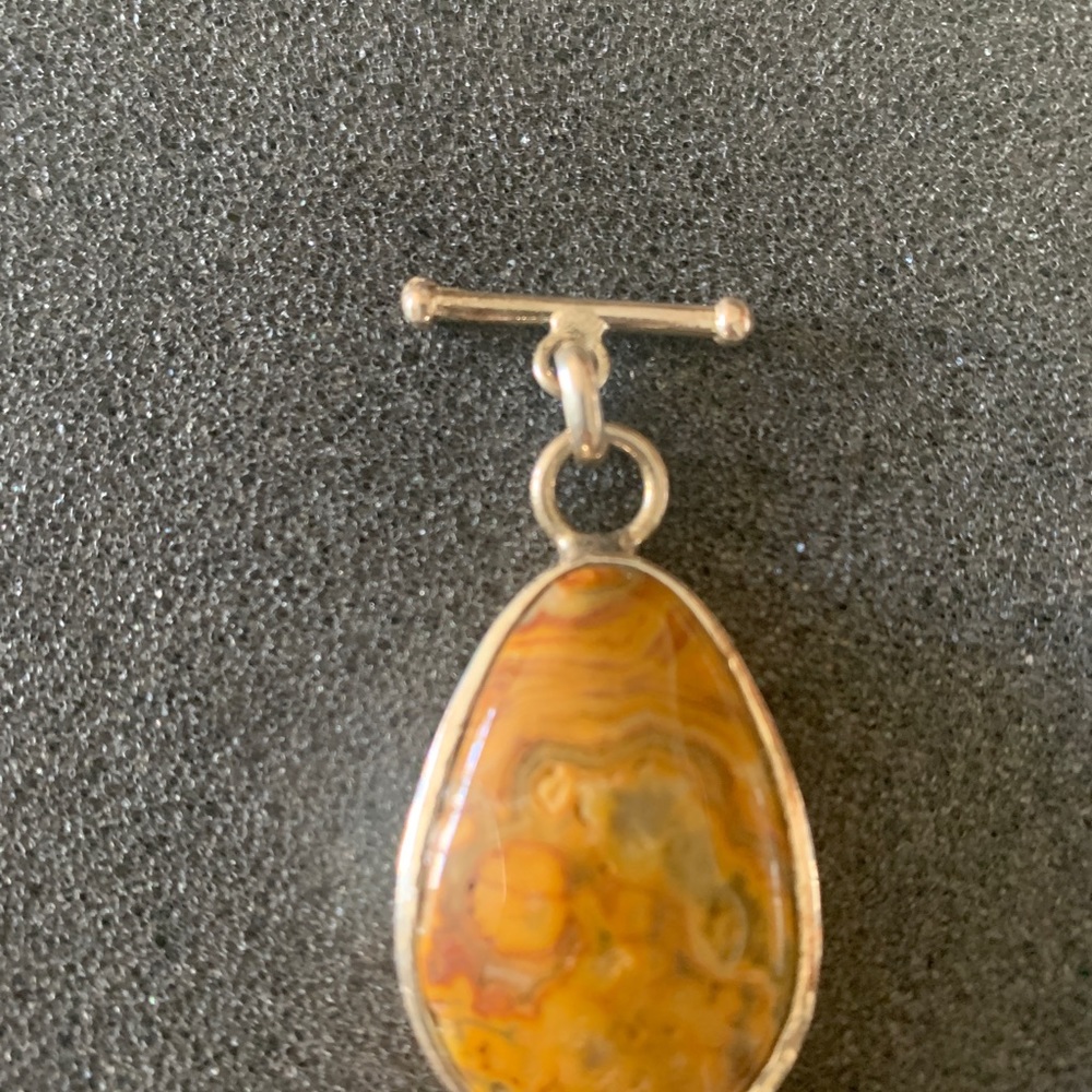 Jasper stone bracelet adjustable - Picture 4 of 6